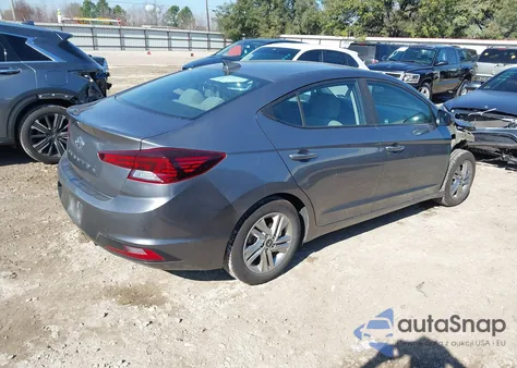 2019 Hyundai Elantra Sel from USA, damaged, VIN 5NPD84LF1KH458041